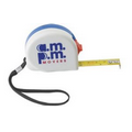 Tape Measure With Metal Clip & Wrist Strap